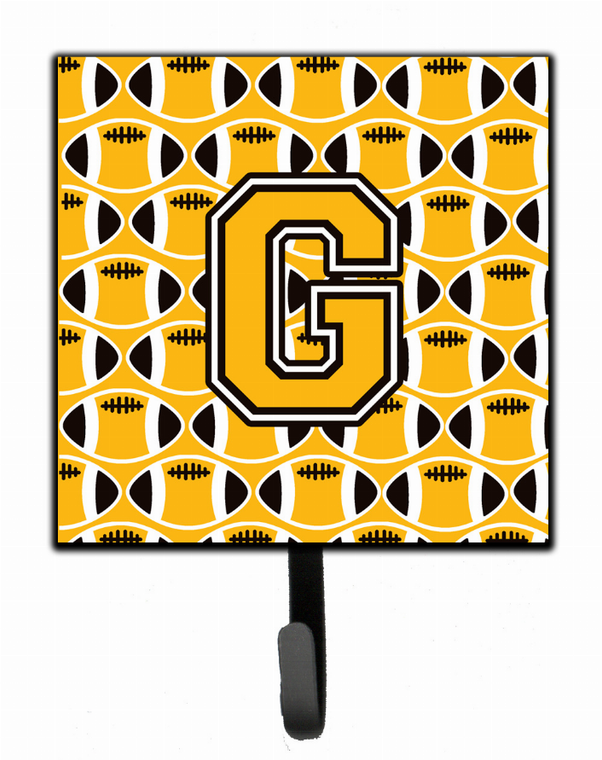 Monogram Letter Football Leash or Key Holder - 638508315083