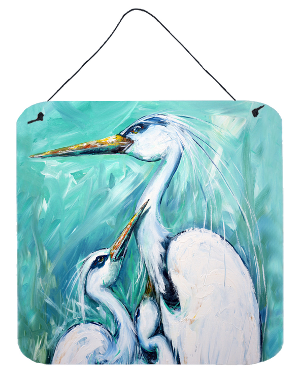 Mother's Love Egret Wall or Door Hanging Prints - 638508240286