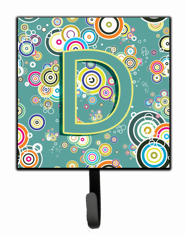 Circle Circle Teal Initial Alphabet Leash or Key Holder - 615872994687