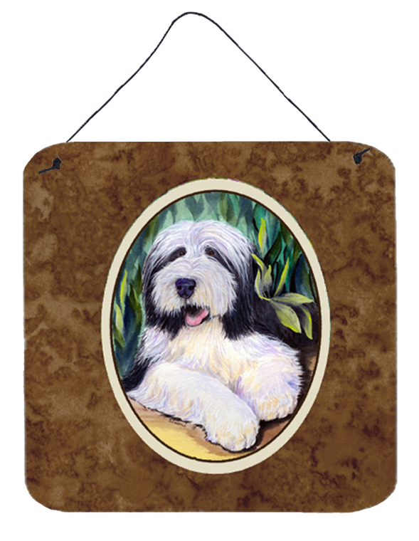Bearded Collie Wall or Door Hanging Prints - 615872646661