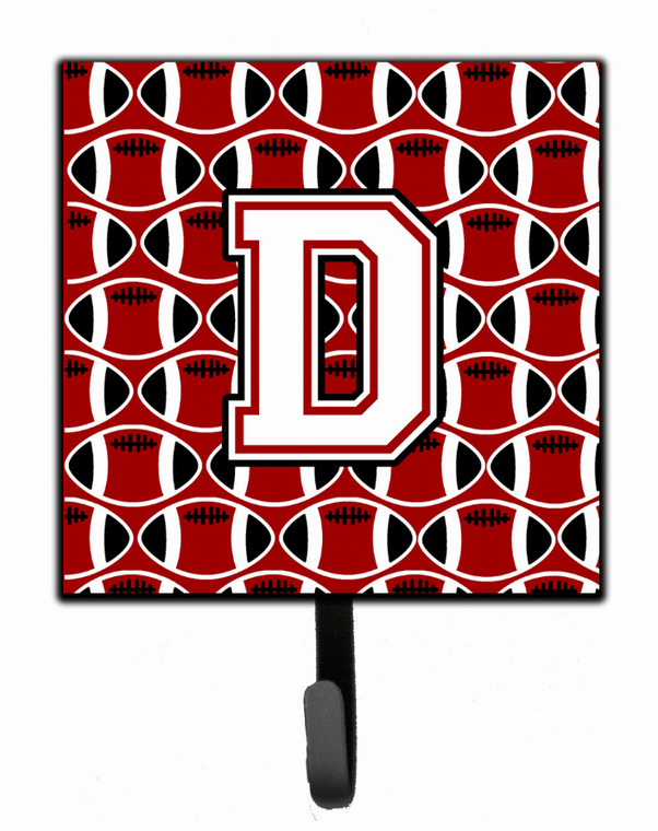 Monogram Letter Football Leash or Key Holder - 638508315571