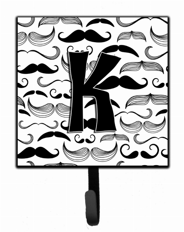 Moustache Initial Leash or Key Holder - 615872993192