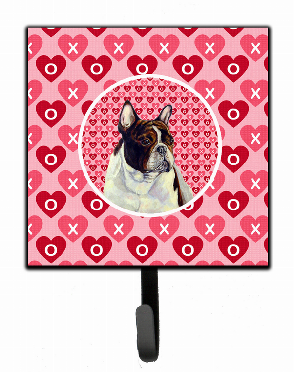 Dog Love and Valentine's Day Portrait Leash or Key Holder - 705332232906