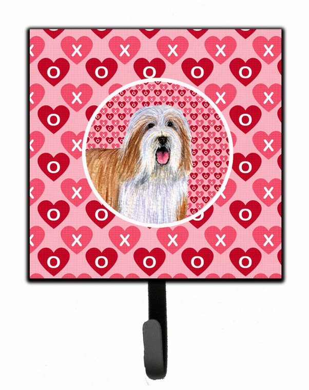 Dog Love and Valentine's Day Portrait Leash or Key Holder - 705332232838