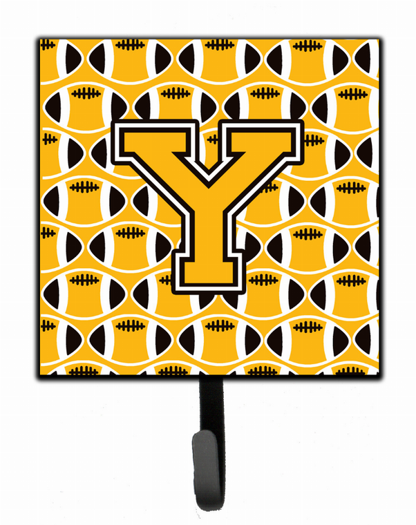 Monogram Letter Football Leash or Key Holder - 638508315267