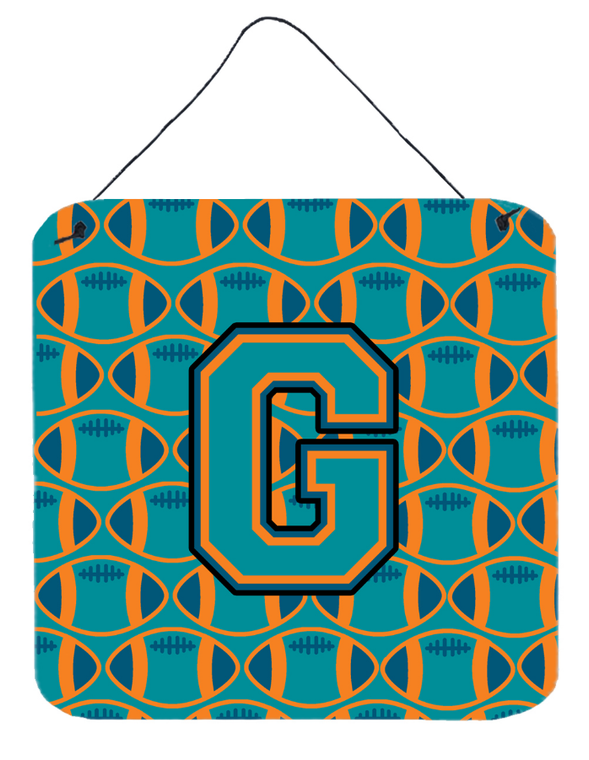 Letter Football Wall or Door Hanging Prints - 638508299741