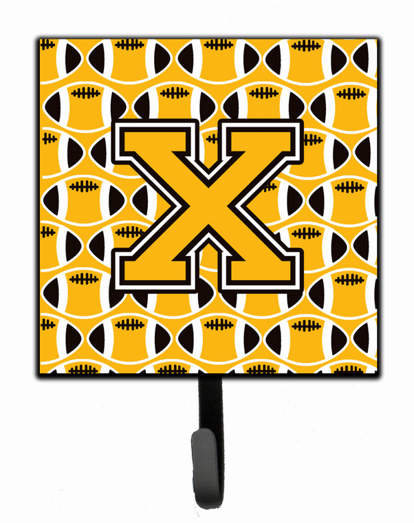 Monogram Letter Football Leash or Key Holder - 638508315250