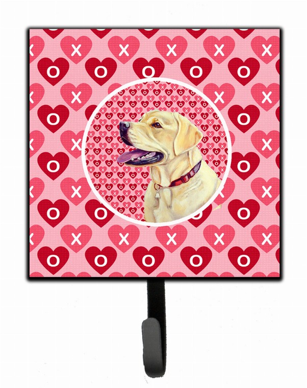 Dog Love and Valentine's Day Portrait Leash or Key Holder - 705332232913