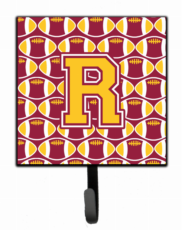 Monogram Letter Football Leash or Key Holder - 638508315458