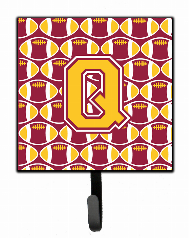 Monogram Letter Football Leash or Key Holder - 638508315441