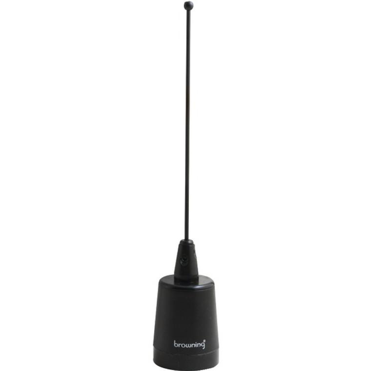 200-Watt Pretuned Wide-Band 144 MHz to 174 MHz 2.4-dBd-Gain VHF Black Antenna with NMO Mounting - 727932012818