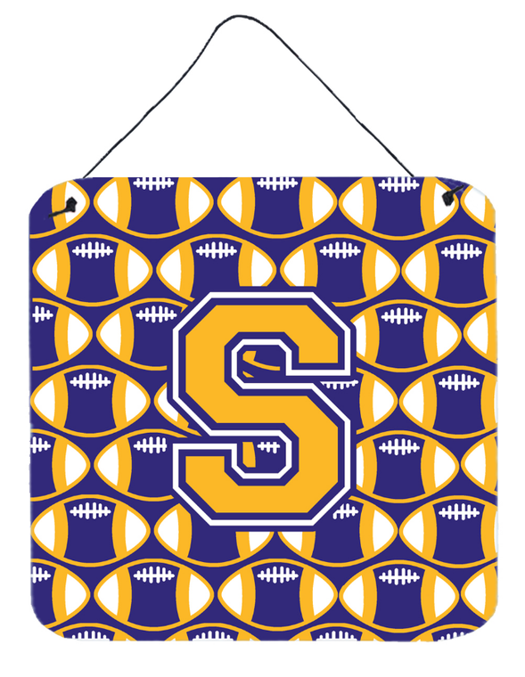 Letter Football Wall or Door Hanging Prints - 638508300126