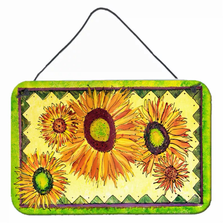Flower - Sunflower Wall or Door Hanging Prints - 615872636365
