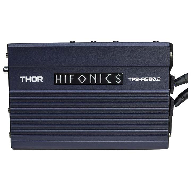 Hifonics Thor Compact 2 Channel Digital Amplifier 2x 120 Watts @ 4 Ohm - 806576227380