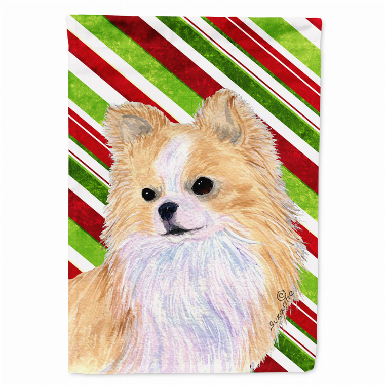 Candy Cane Holiday Christmas Dog Flag Garden Size - 705332068505