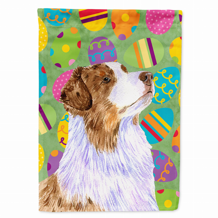 Easter Eggtravaganza with Dog Flag Garden Size - 617375989108