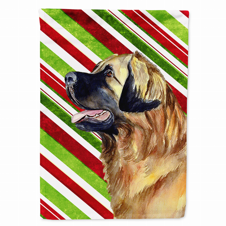 Candy Cane Holiday Christmas Dog Flag Garden Size - 705332071420
