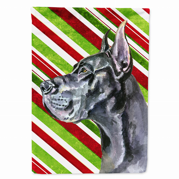 Candy Cane Holiday Christmas Dog Flag Garden Size - 638508065223