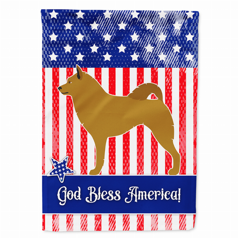 Dog Print American Flag Garden Size - 638508984692