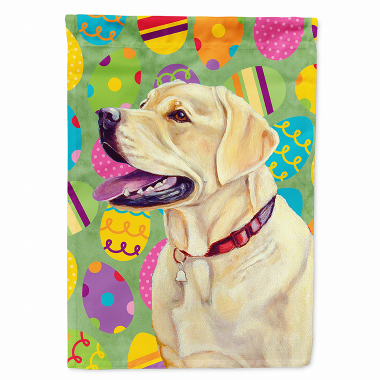 Easter Eggtravaganza with Dog Flag Garden Size - 617375989306
