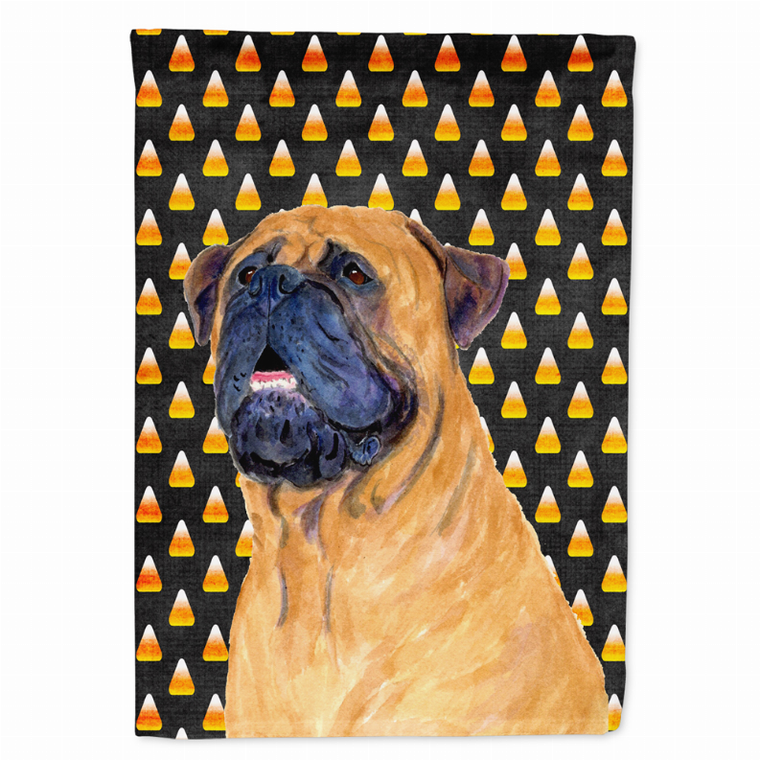 Candy Corn Halloween Dog Portrait Flag Garden Size - 705332062008