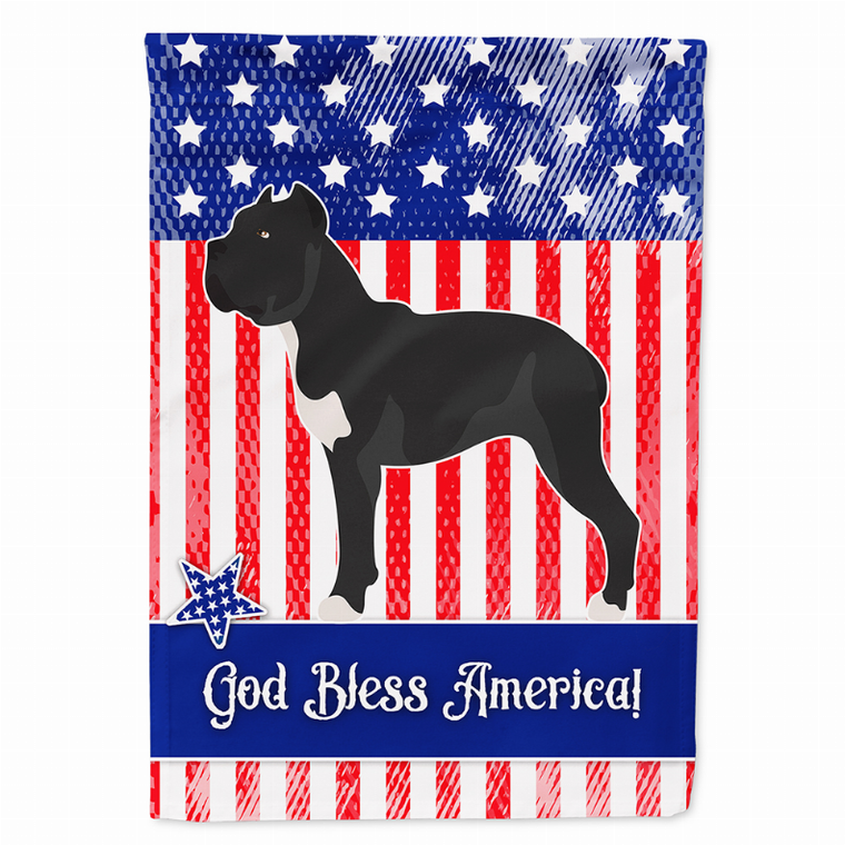 Dog Print American Flag Garden Size - 638508984715