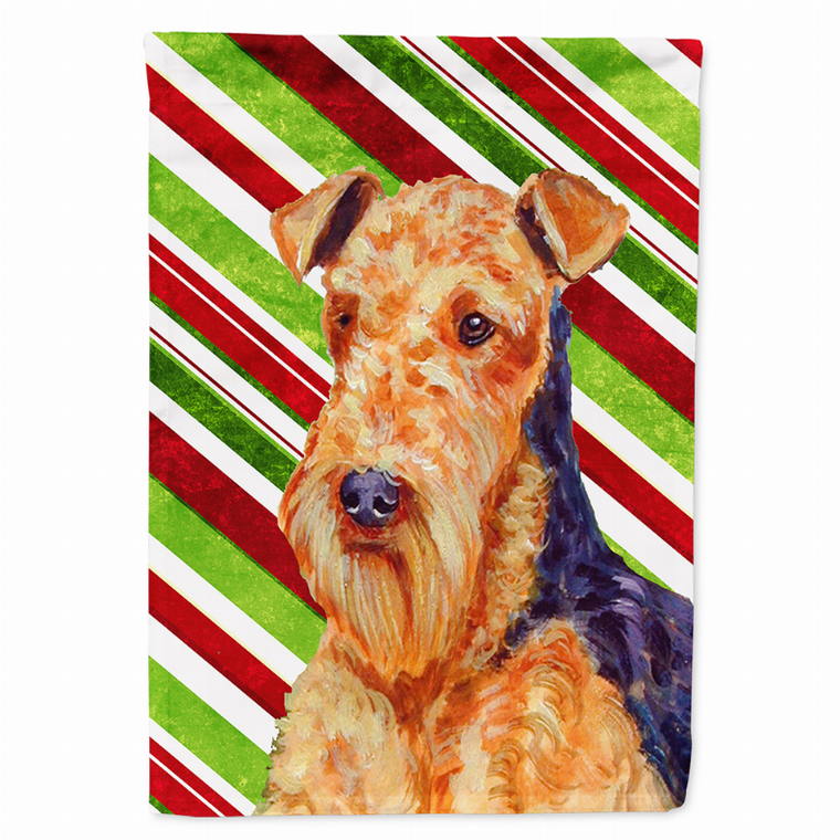Candy Cane Holiday Christmas Dog Flag Garden Size - 705332071307