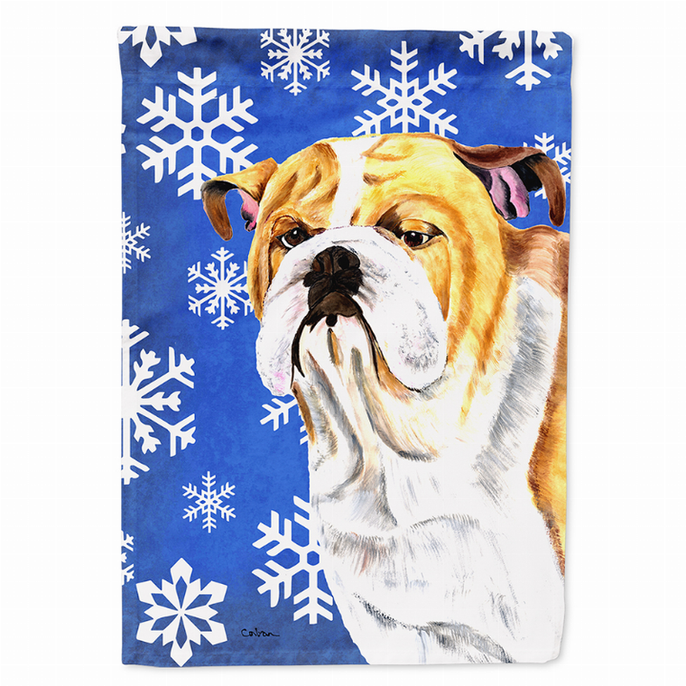 Winter Snowflakes Holiday Dog Flag Garden Size - 705332067744