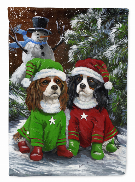 Christmas Dog Art Flag - 194030367513