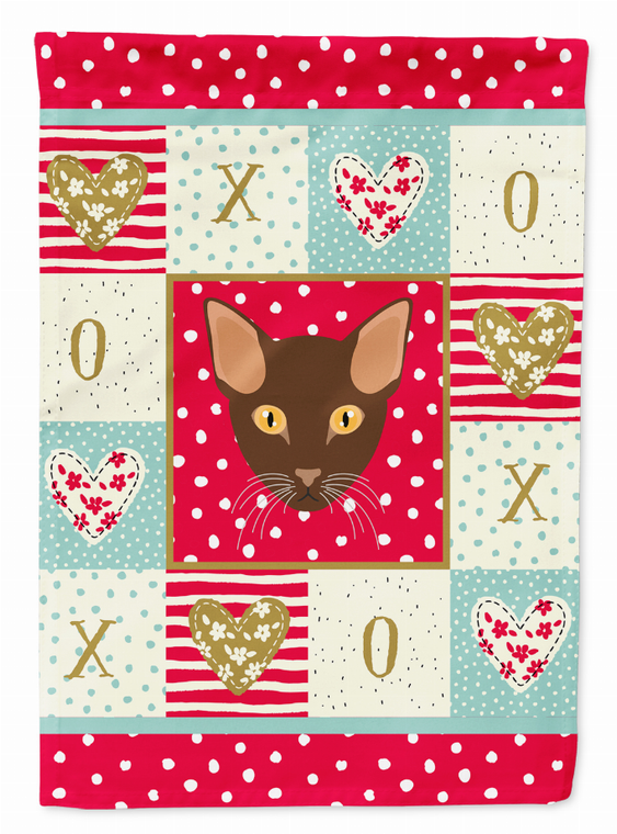 Suphalak Cat Love Flag Garden Size - 194030084854