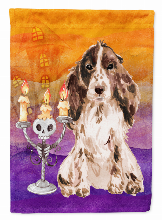 Halloween Dog Art Flag Canvas - 194030044582