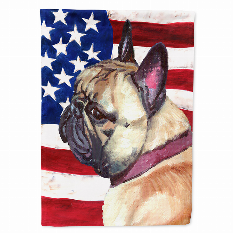 USA American Flag with Dog Flag Garden Size - 638508064752