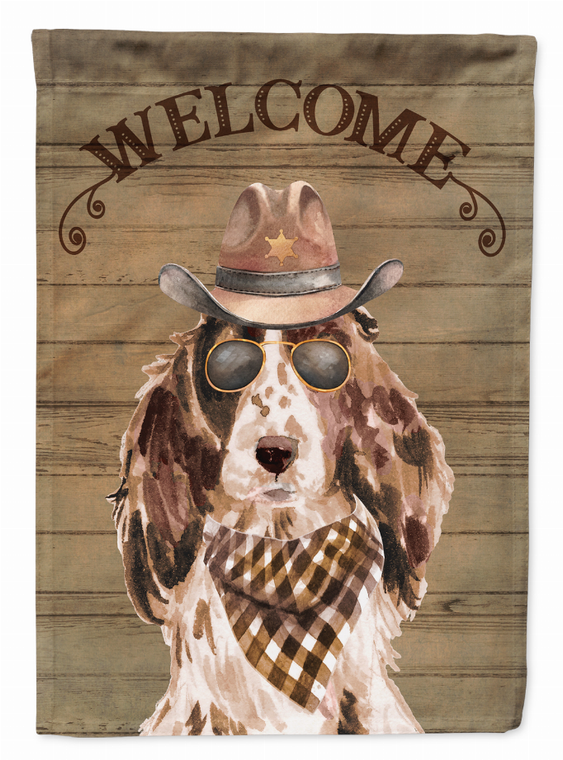 Country Dog Flag Garden Size - 194030107256