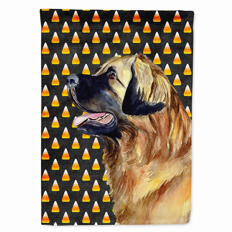 Candy Corn Halloween Dog Portrait Flag Garden Size - 705332062541