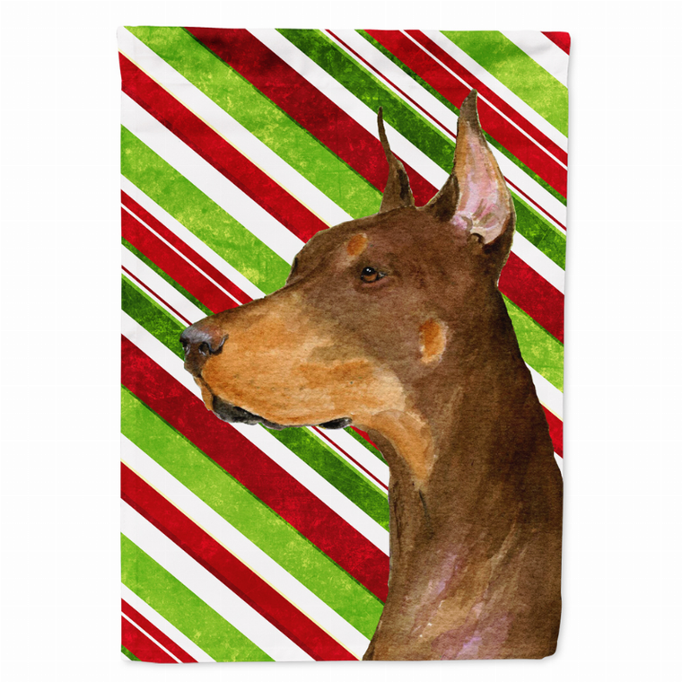 Candy Cane Holiday Christmas Dog Flag Garden Size - 705332068451
