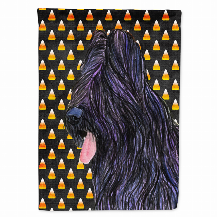 Candy Corn Halloween Dog Portrait Flag Garden Size - 705332061711