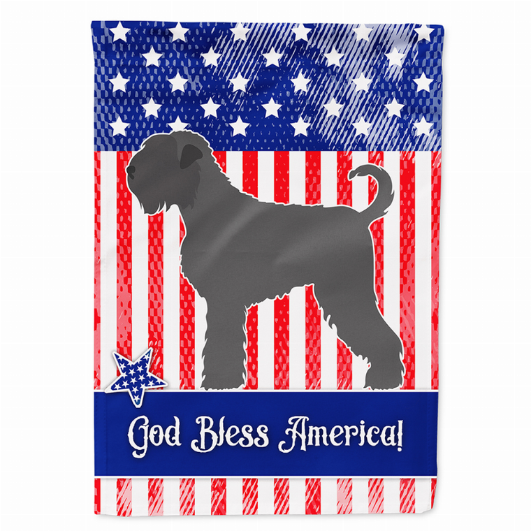 Dog Print American Flag Garden Size - 638508984197