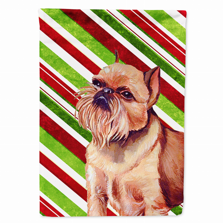 Candy Cane Holiday Christmas Dog Flag Garden Size - 705332071086