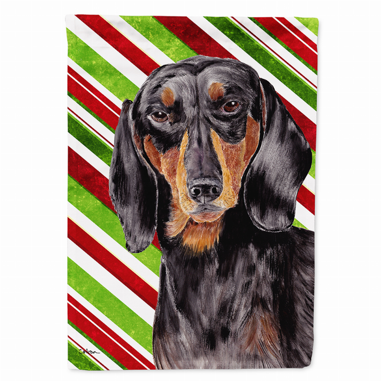 Candy Cane Holiday Christmas Dog Flag Garden Size - 705332067232