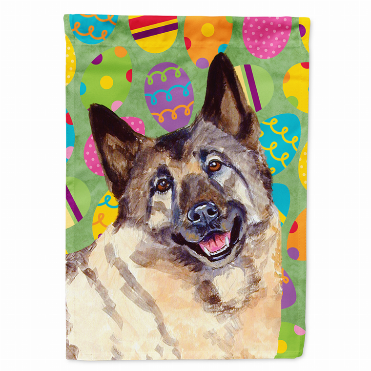 Easter Eggtravaganza with Dog Flag Garden Size - 617375989450
