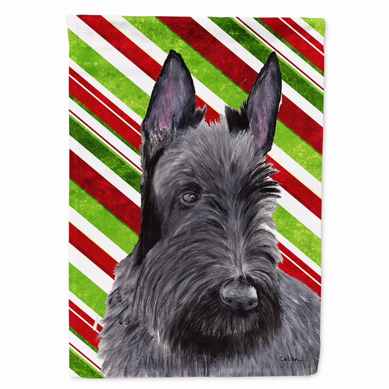 Candy Cane Holiday Christmas Dog Flag Garden Size - 705332067461