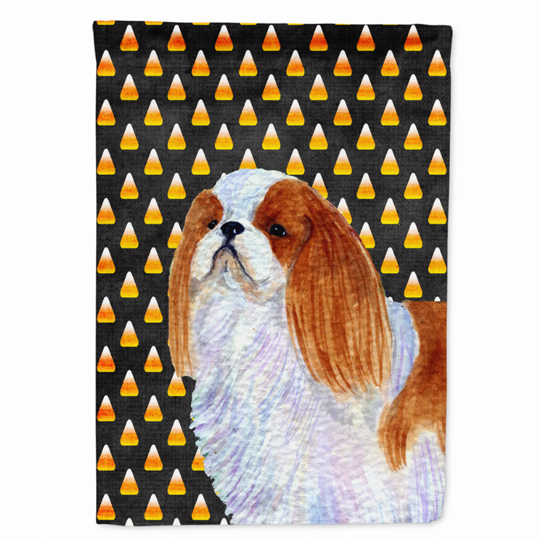 Candy Corn Halloween Dog Portrait Flag Garden Size - 705332061872