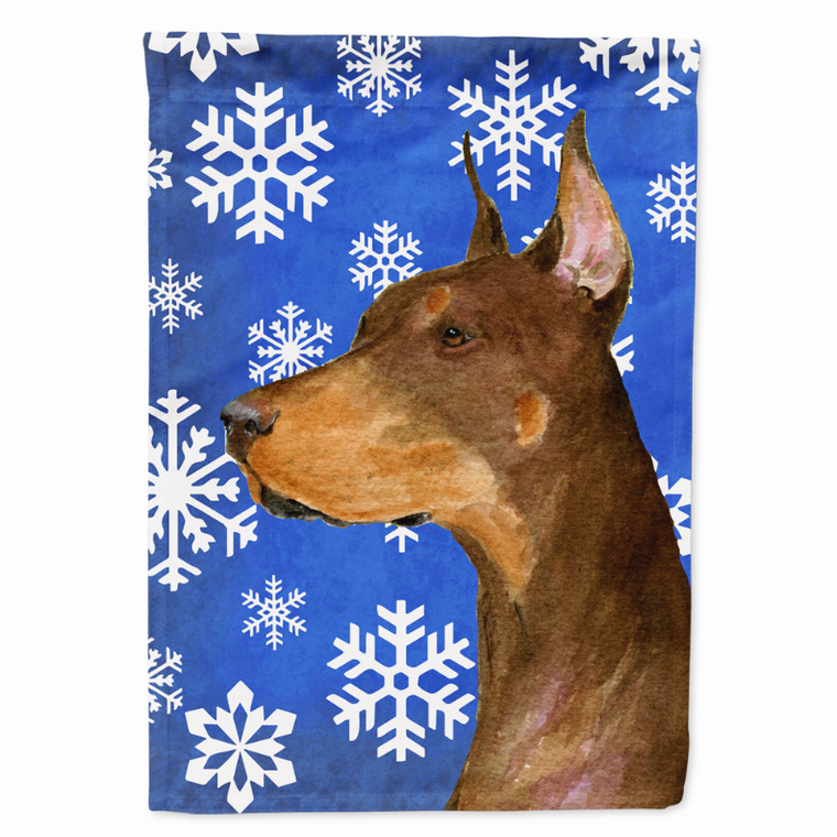 Winter Snowflakes Holiday Dog Flag Garden Size - 705332069144