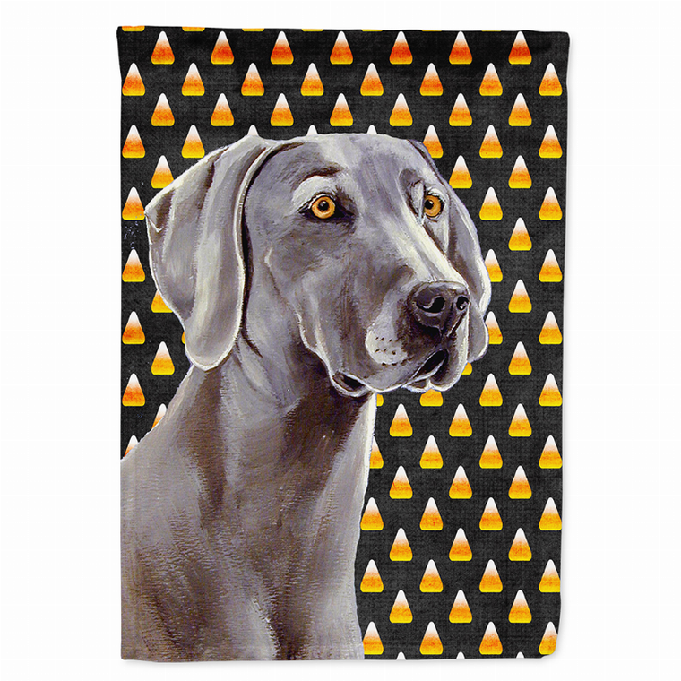 Candy Corn Halloween Dog Portrait Flag Garden Size - 705332062480