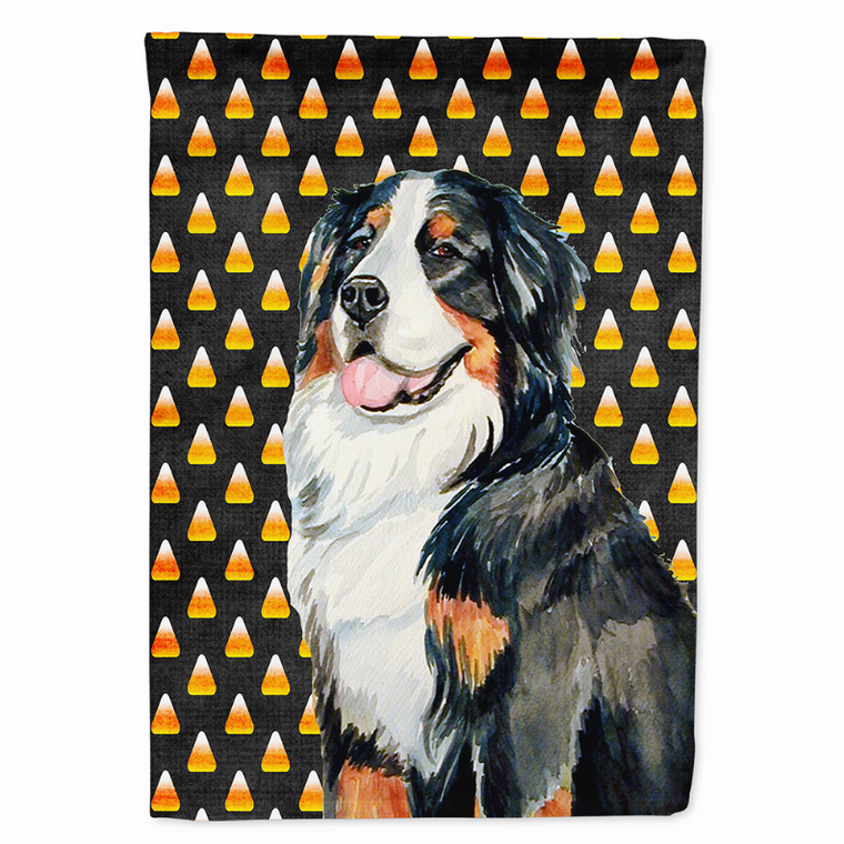 Candy Corn Halloween Dog Portrait Flag Garden Size - 705332062411