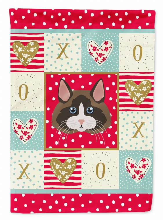 Ragdoll Cat Love Flag Garden Size - 194030084670