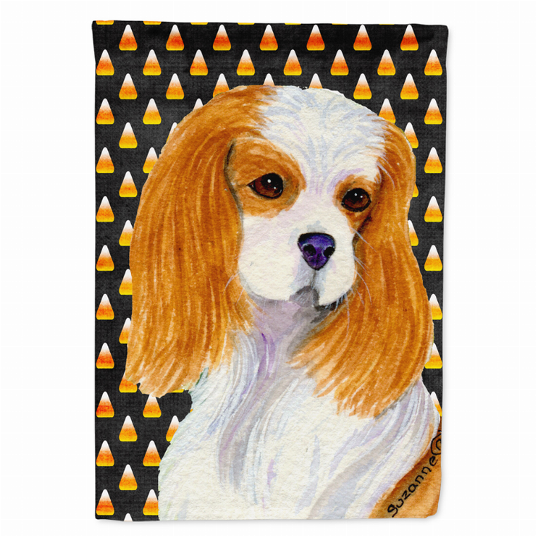 Candy Corn Halloween Dog Portrait Flag Garden Size - 705332062077