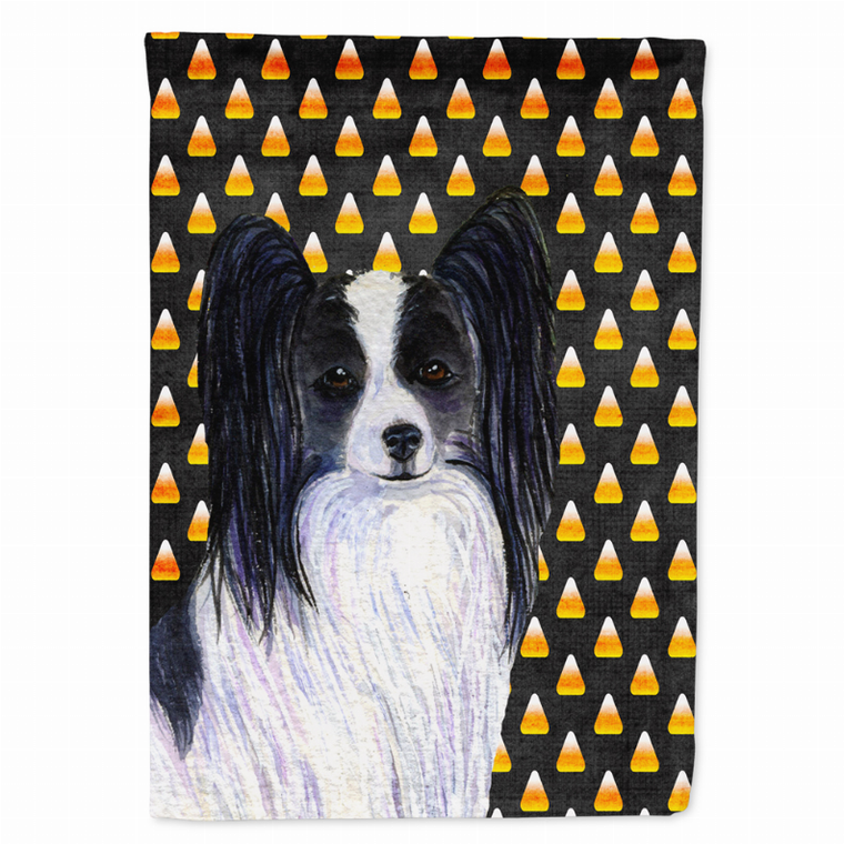 Candy Corn Halloween Dog Portrait Flag Garden Size - 705332061858