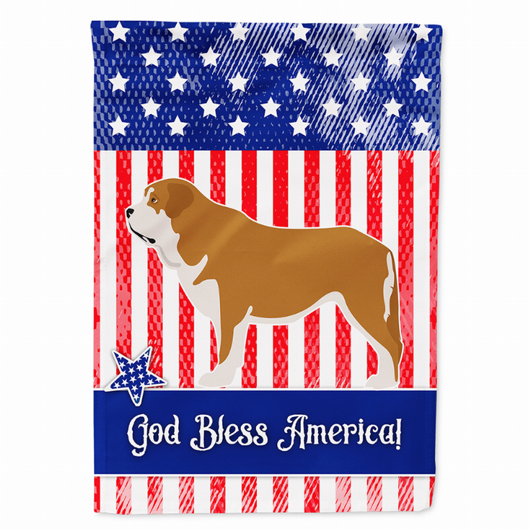 Dog Print American Flag Garden Size - 638508984753