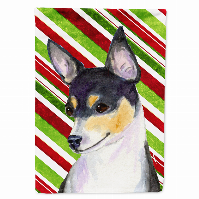 Candy Cane Holiday Christmas Dog Flag Garden Size - 705332068956